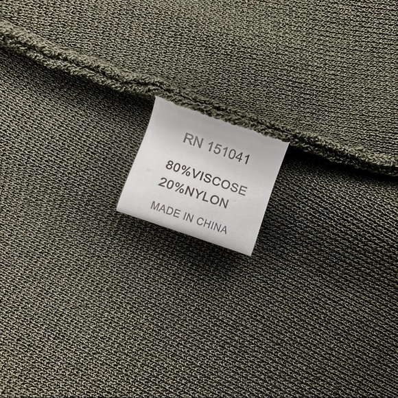 FEW MODA Olive Lace-Up A-Line Knit Skirt Size S - Picture 12 of 14